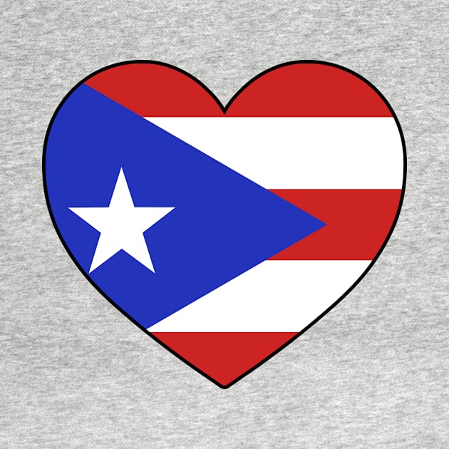 Heart - Puerto Rico by Tridaak